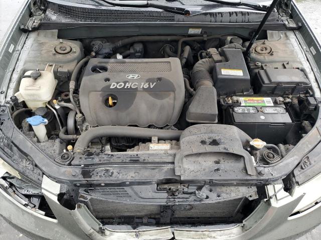 2008 Hyundai Sonata VIN 5NPET46C98H358525 Copart auction photo, front end damage thumbnail 11