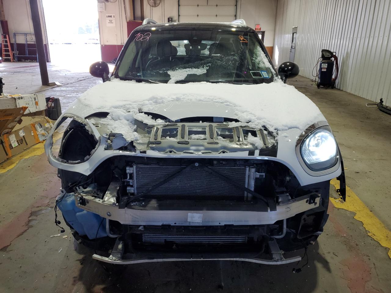 2019 MINI Cooper VIN WMZYT5C55K3E63268 Copart auction photo, front end / minor dent/scratches damage thumbnail 5