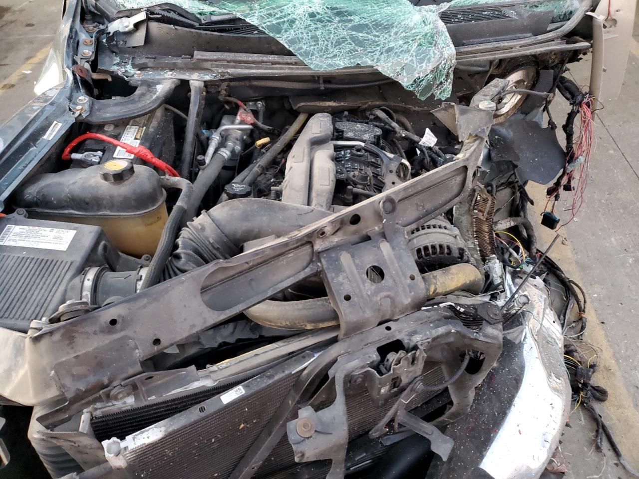 2007 Chevrolet Silverado VIN 2GCEC19J071674789 Copart auction photo, all over damage thumbnail 12