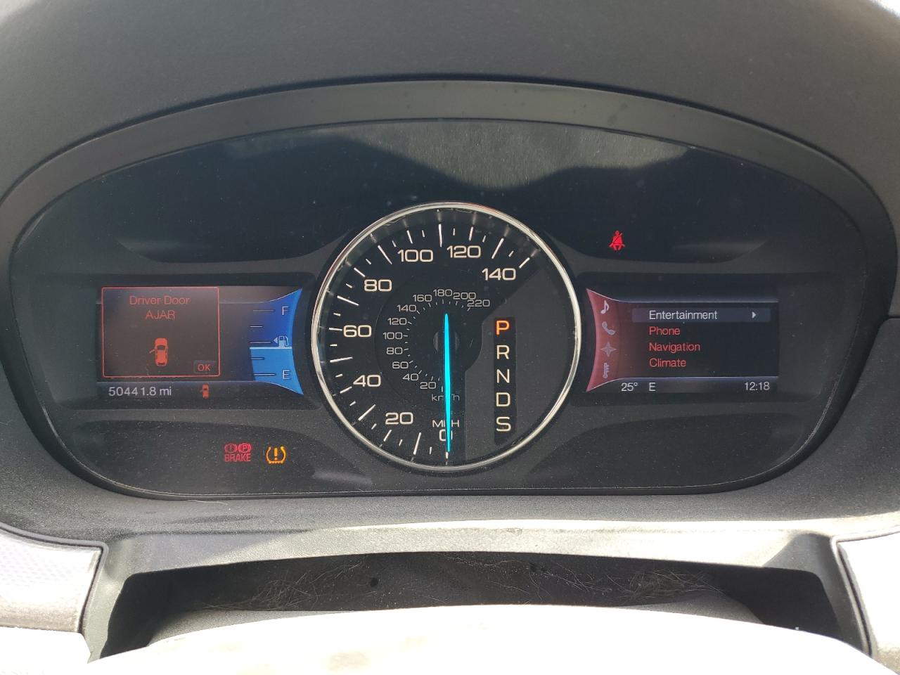 2013 Ford Edge VIN 2FMDK4JC9DBB56288 Copart auction photo, front end / undercarriage damage thumbnail 9