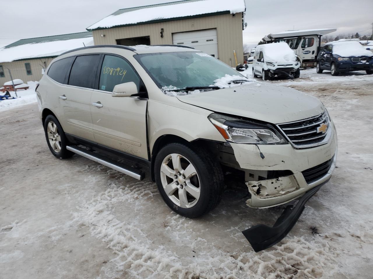 2017 Chevrolet Traverse VIN 1GNKVGKD0HJ266389 Copart auction photo, front end / minor dent/scratches damage thumbnail 4