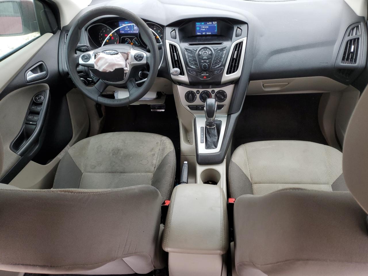 2014 Ford Focus VIN 1FADP3F2XEL123033 Copart auction photo, front end damage thumbnail 8