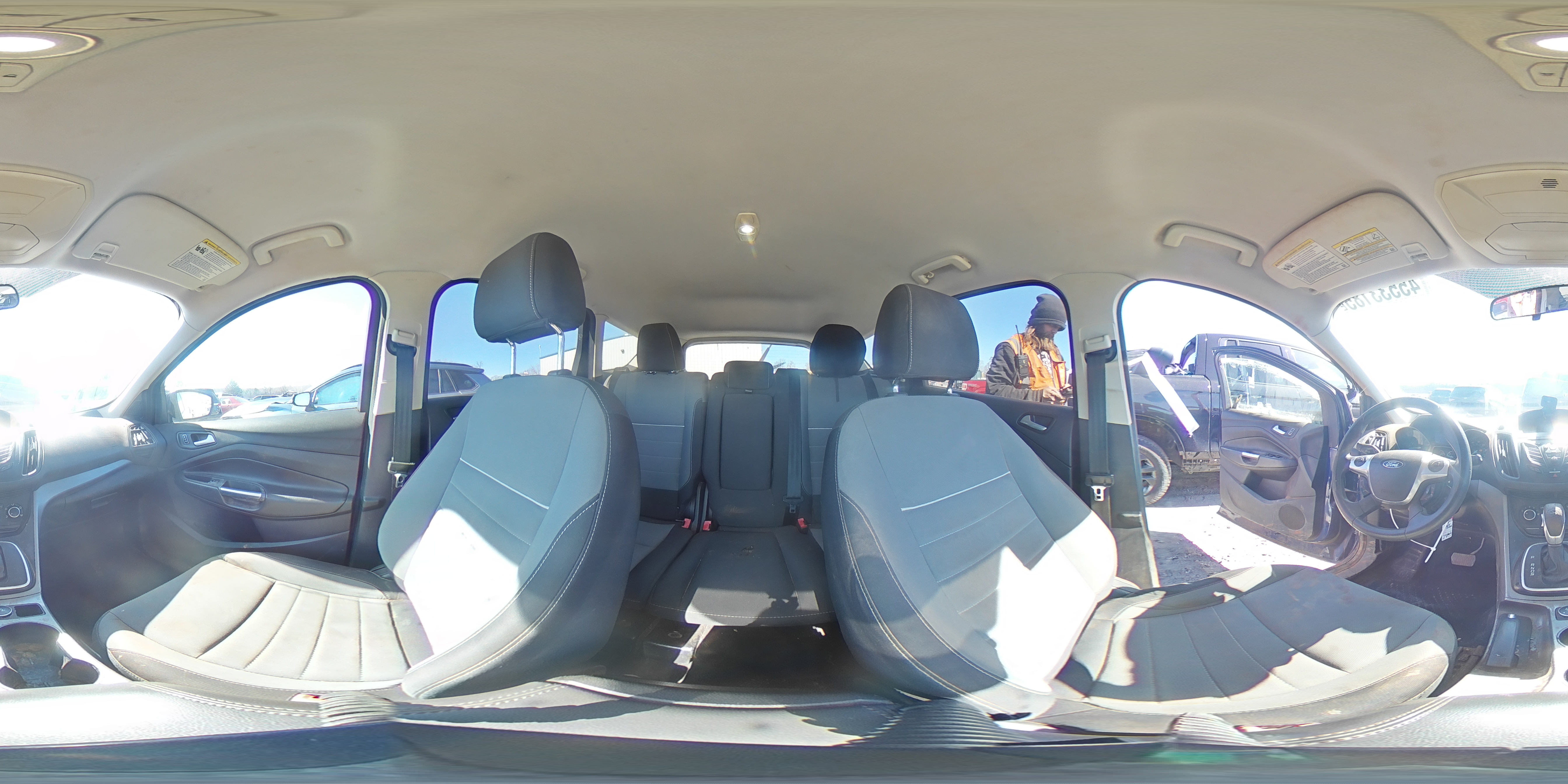 2013 Ford Escape VIN 1FMCU0GX0DUD34947 Copart auction photo, front end damage thumbnail 13