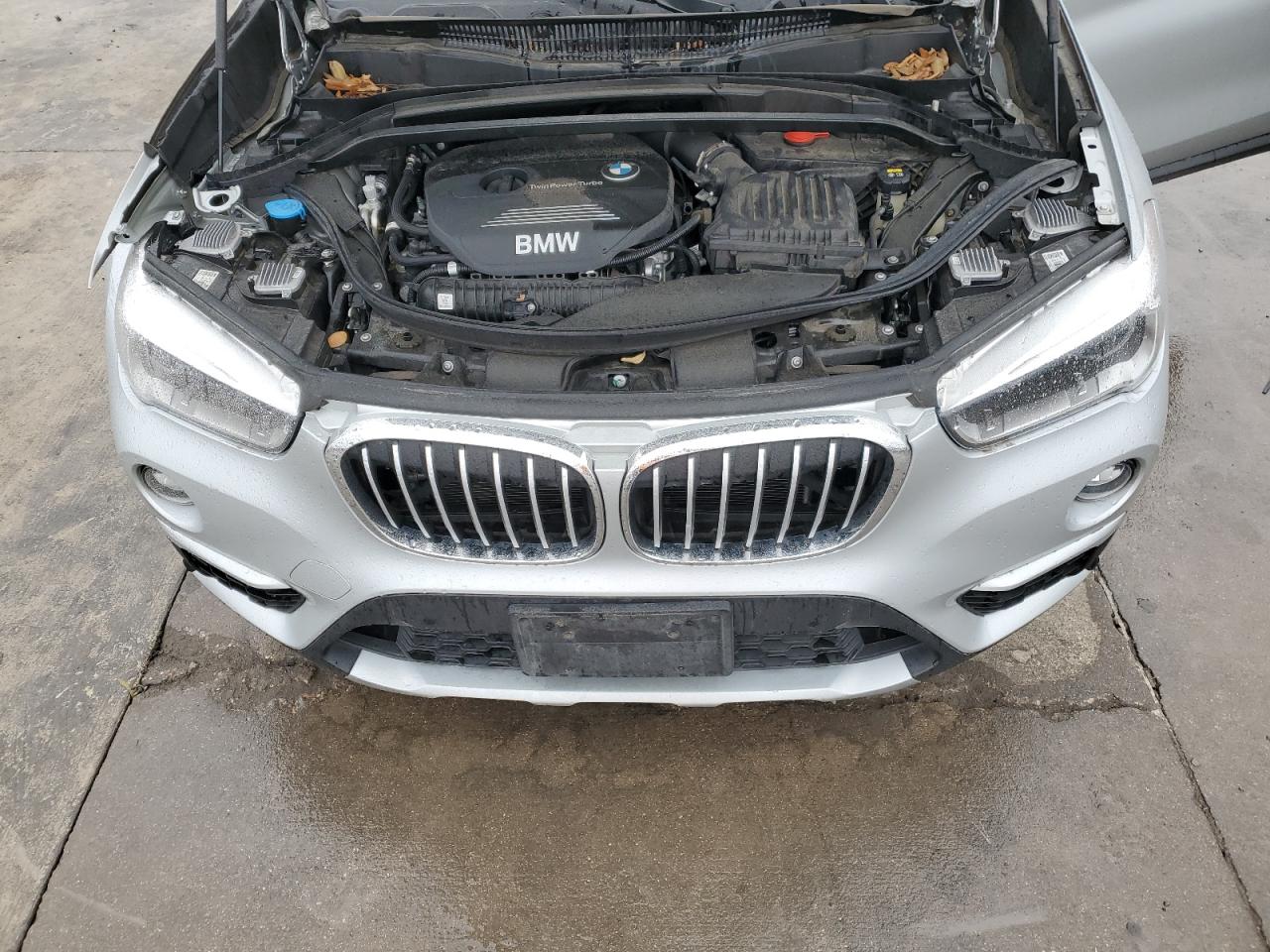 2019 BMW X1 VIN WBXHT3C53K3H36196 Copart auction photo, all over damage thumbnail 11