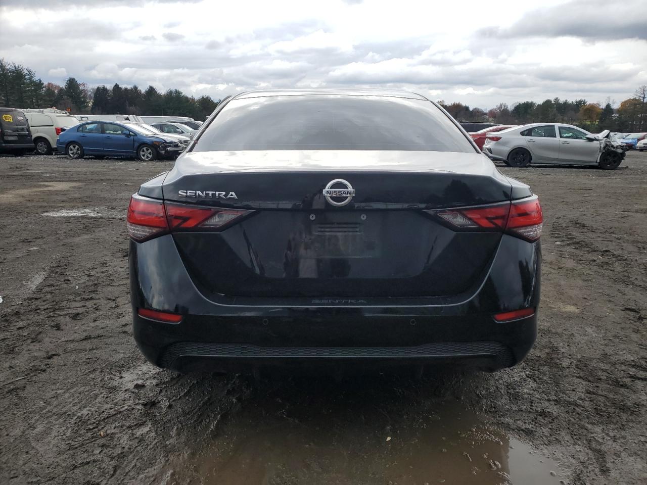 2022 Nissan Sentra VIN 3N1AB8BV3NY203955 Copart auction photo, side / minor dent/scratches damage thumbnail 6