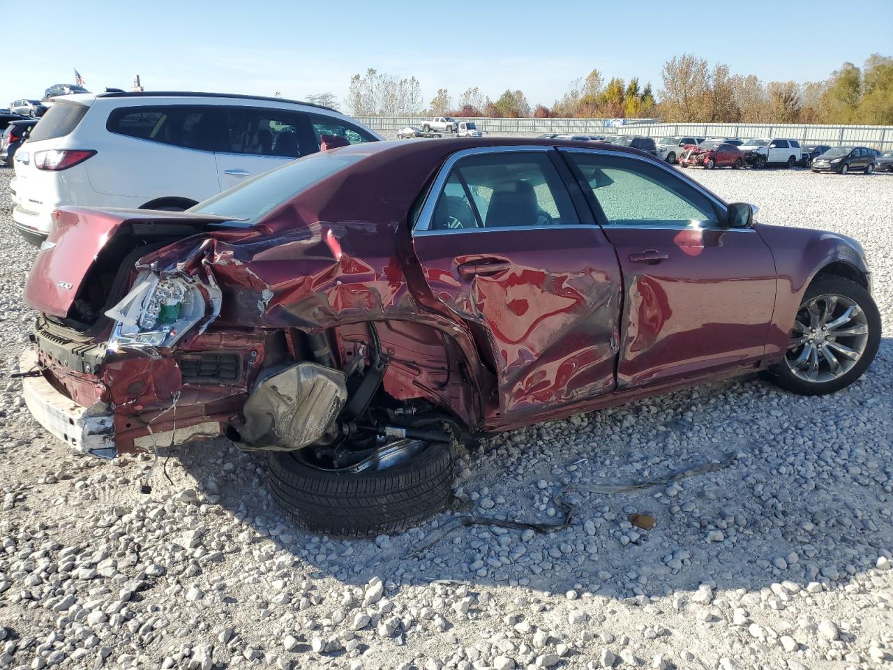 2020 Chrysler 300 VIN 2C3CCAAG9LH245891 Copart auction photo, all over damage thumbnail 3
