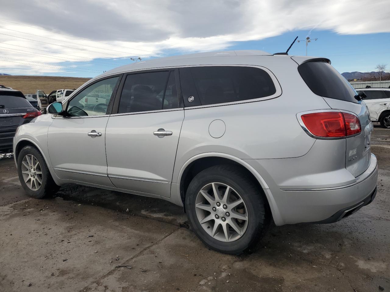 2017 Buick Enclave VIN 5GAKVBKD8HJ225330 Copart auction photo, front end / rear end damage thumbnail 2
