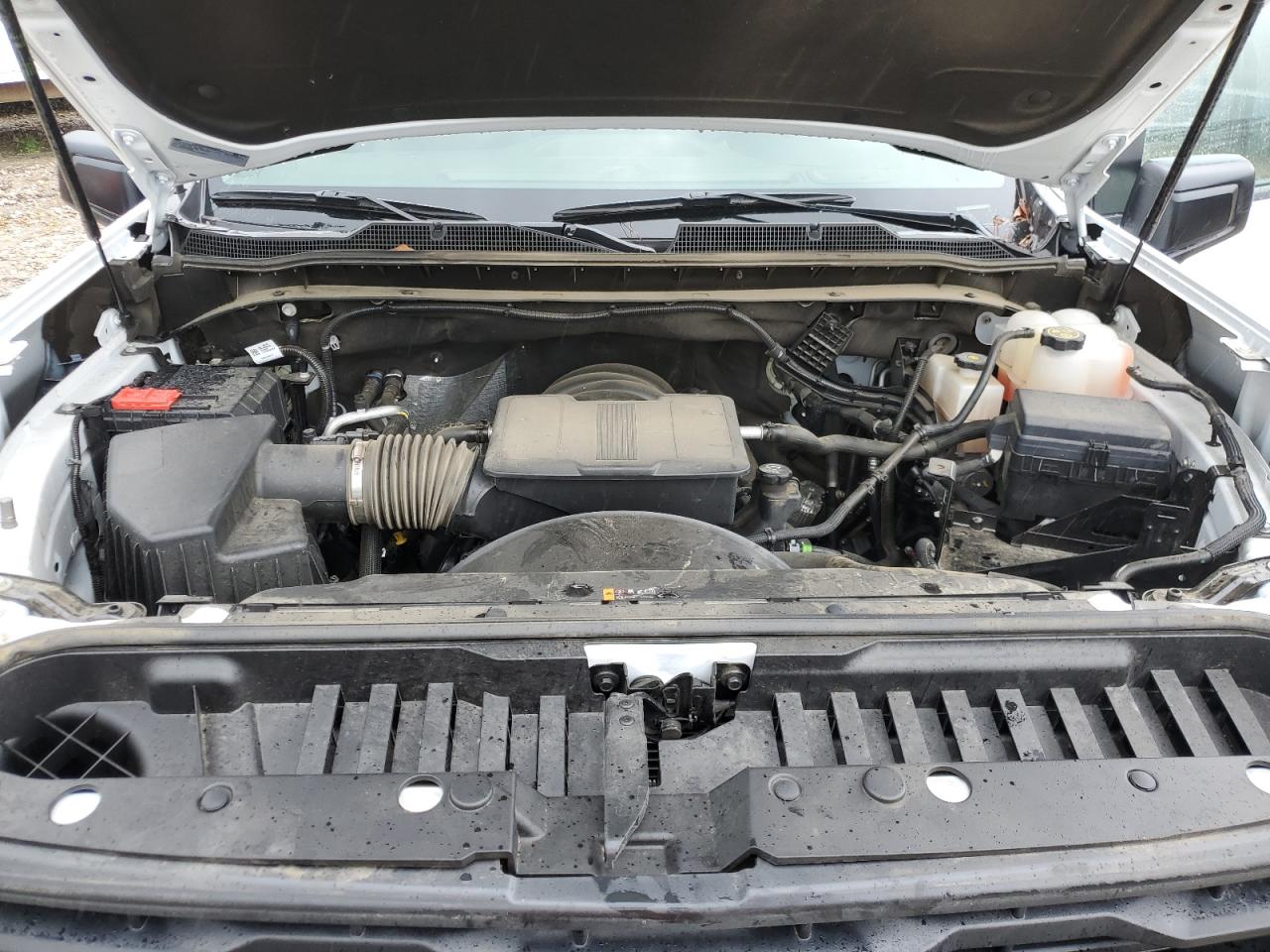 2024 Chevrolet Silverado VIN 1GC5YLE79RF219619 Copart auction photo, undercarriage / side damage thumbnail 12