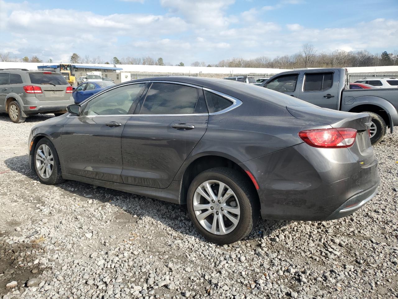 2015 Chrysler 200 VIN 1C3CCCAB4FN687652 Copart auction photo, front end / side damage thumbnail 2