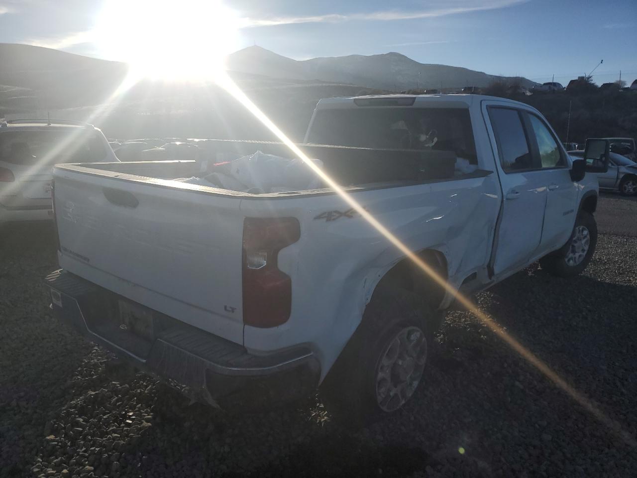 2021 Chevrolet Silverado VIN 1GC1YNEY8MF279015 Copart auction photo, side damage thumbnail 4