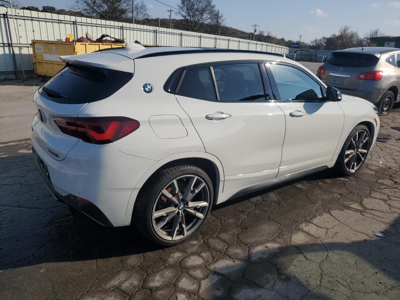 2022 BMW X2 VIN WBXYN1C06N5U50531 Copart auction photo, minor dent/scratches damage thumbnail 3