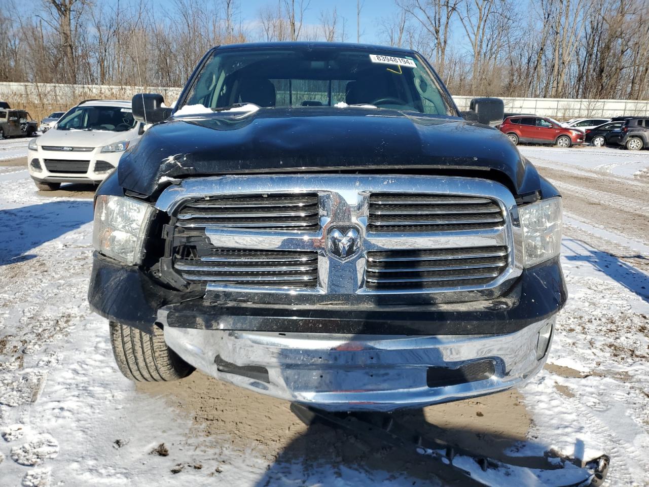 2013 RAM 1500 VIN 1C6RR7LTXDS721147 Copart auction photo, front end / minor dent/scratches damage thumbnail 5