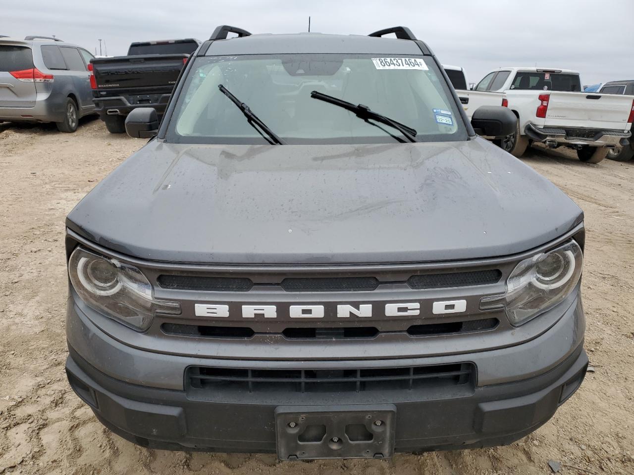 2022 Ford Bronco VIN 3FMCR9B62NRD02434 Copart auction photo, all over damage thumbnail 5