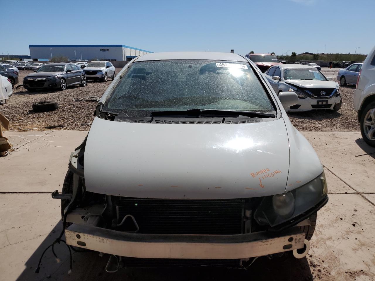 2009 Honda Civic VIN 2HGFA16509H315262 Copart auction photo, all over damage thumbnail 5