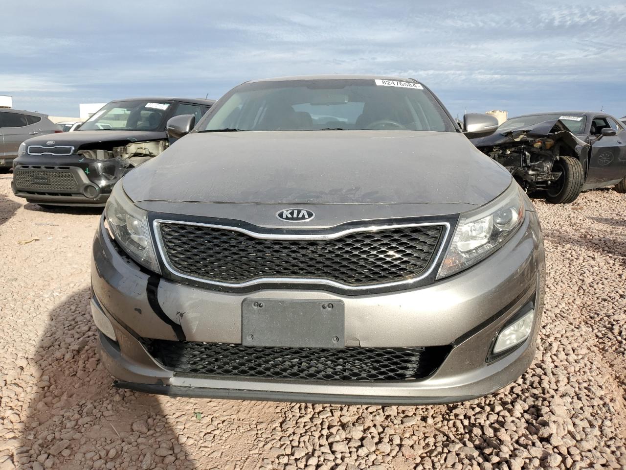 2015 KIA Optima VIN 5XXGM4A74FG489290 Copart auction photo, front end damage thumbnail 5