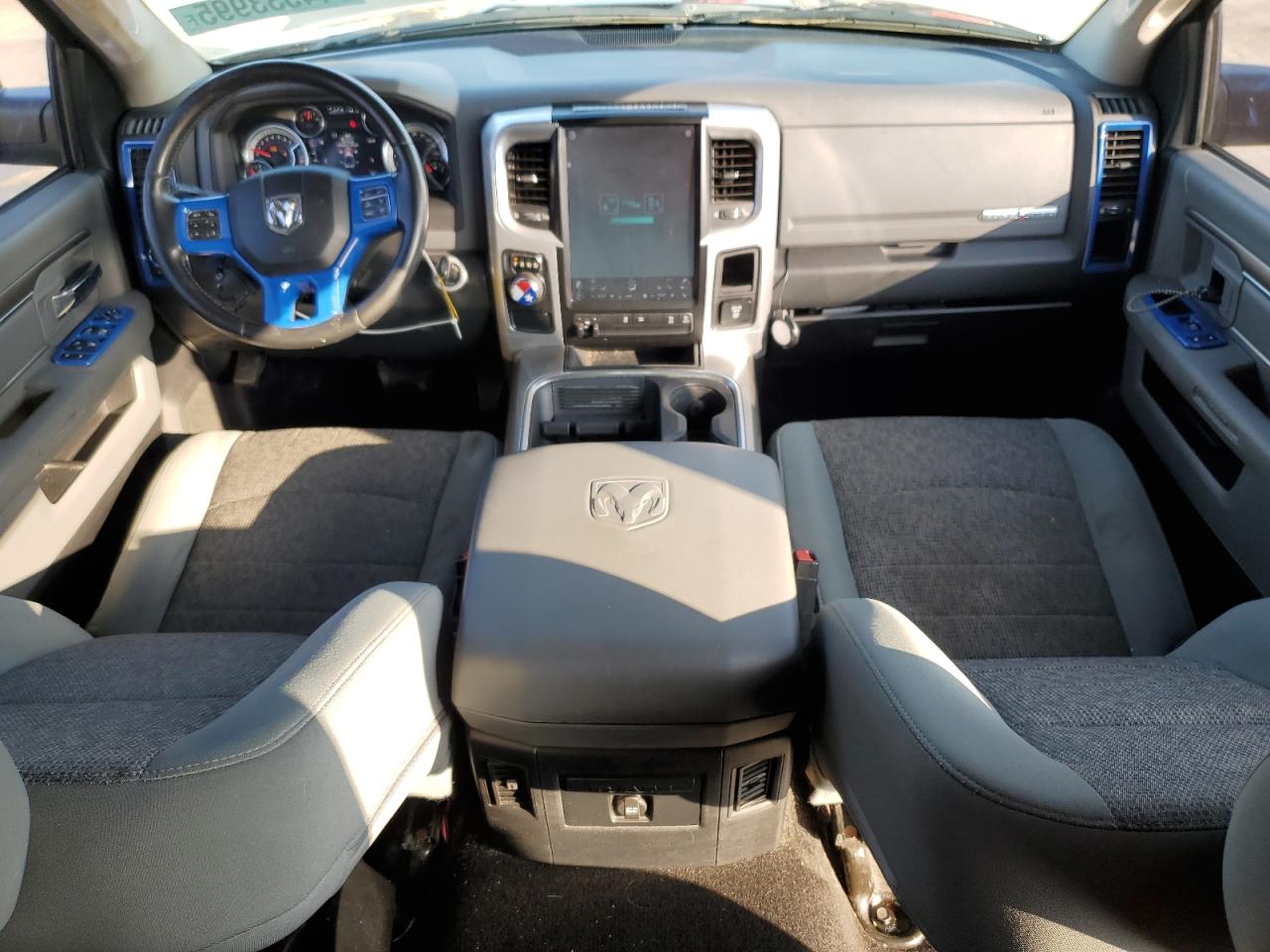 2016 RAM 1500 VIN 3C6RR6LT2GG289031 Copart auction photo, side damage thumbnail 8