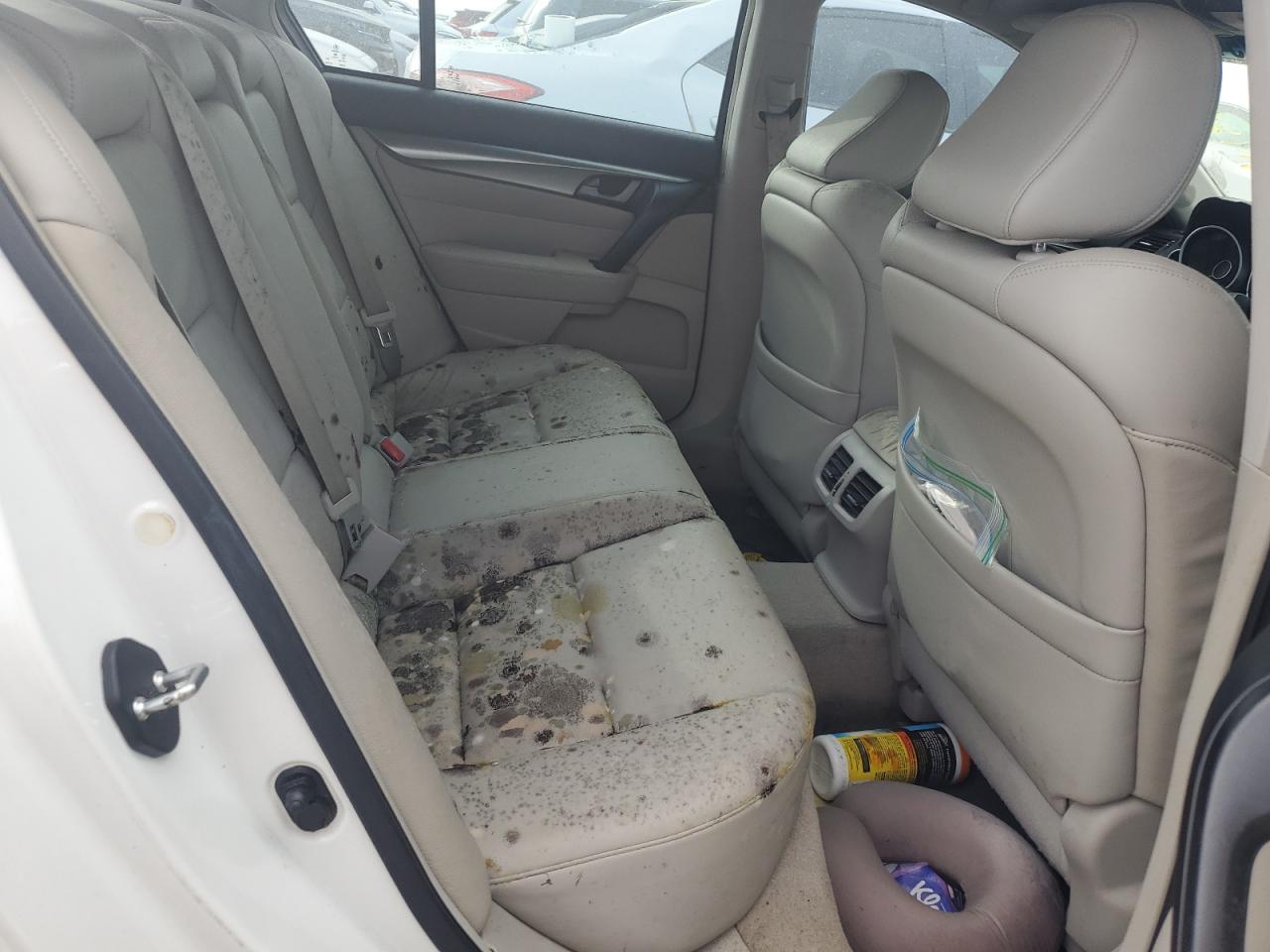 2009 Acura TL VIN 19UUA86209A011269 Copart auction photo, water/flood damage thumbnail 10