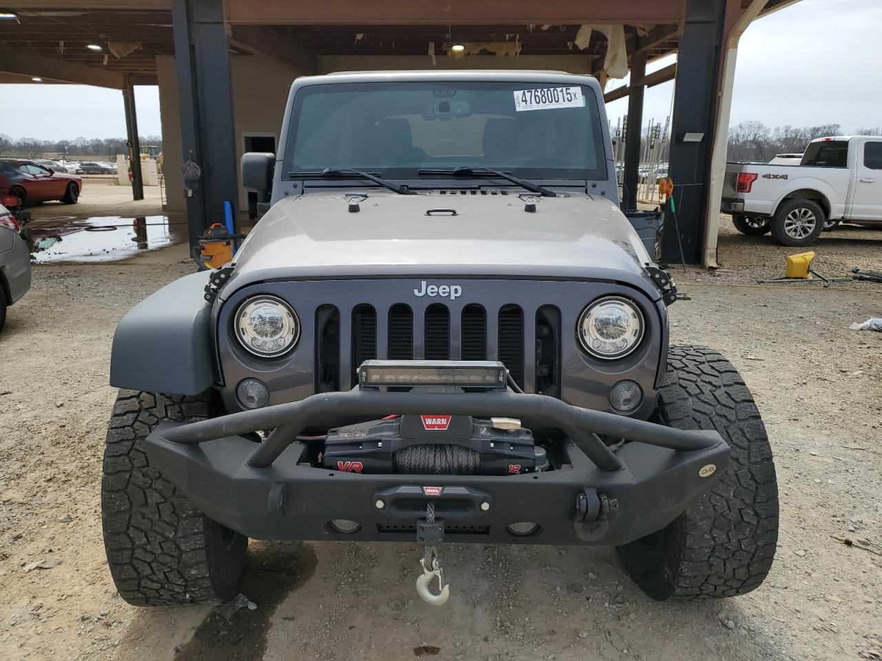 2018 Jeep Wrangler VIN 1C4BJWDG6JL865670 Copart auction photo, side / undercarriage damage thumbnail 5