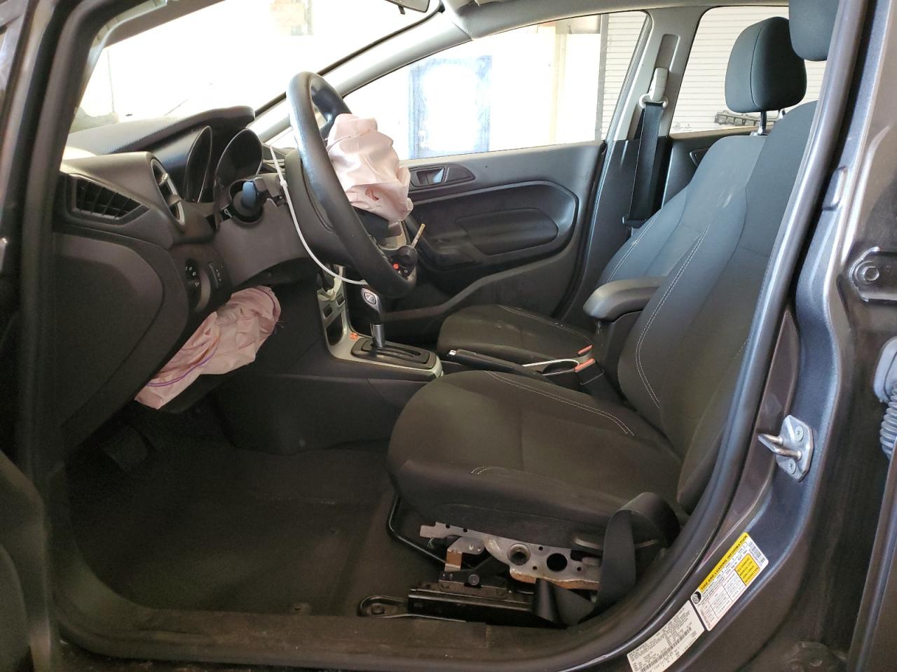 2019 Ford Fiesta VIN 3FADP4BJ9KM107578 Copart auction photo, front end / side damage thumbnail 7