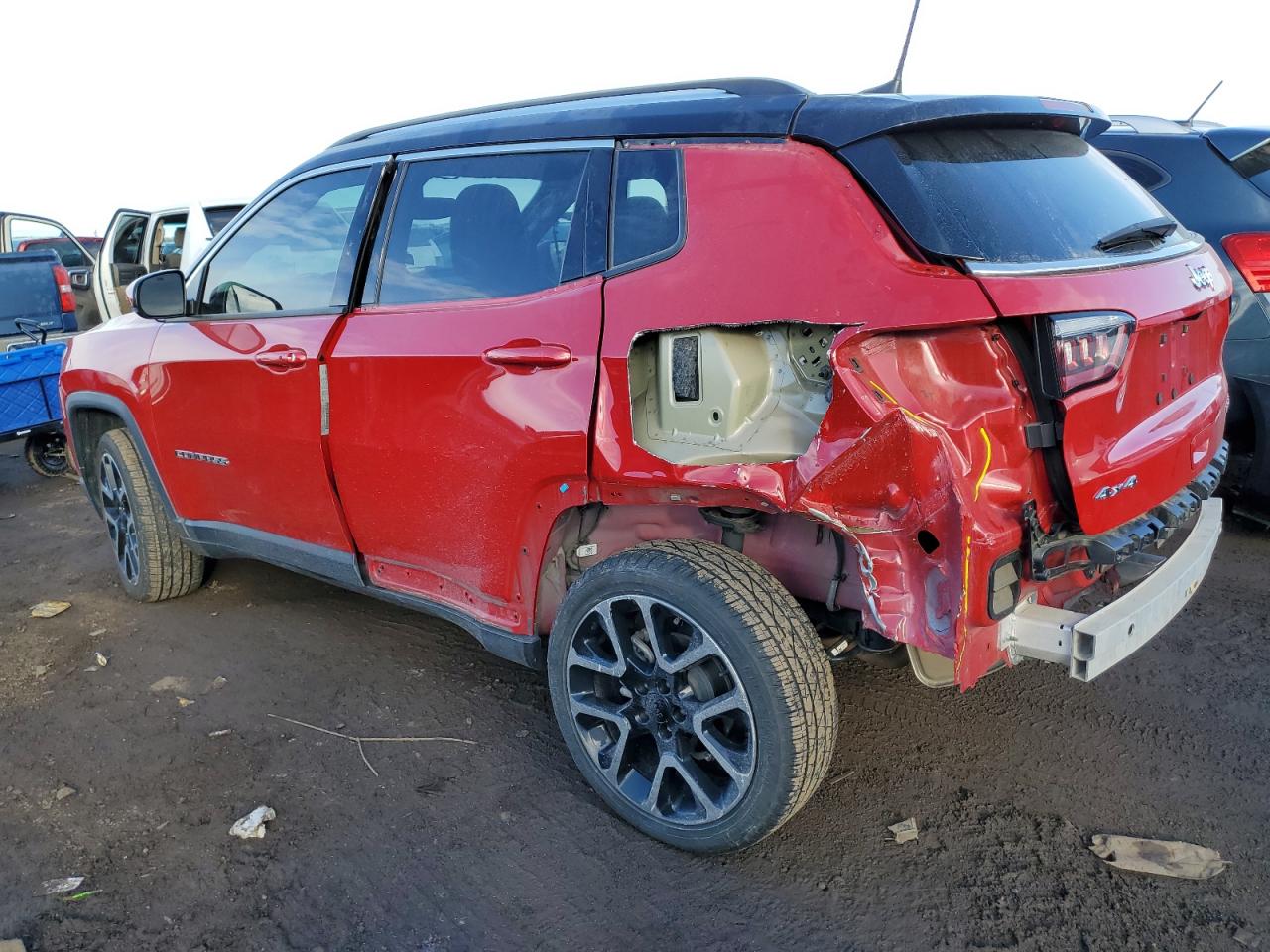 2017 Jeep Compass VIN 3C4NJDCB6HT665507 Copart auction photo, rear end damage thumbnail 2