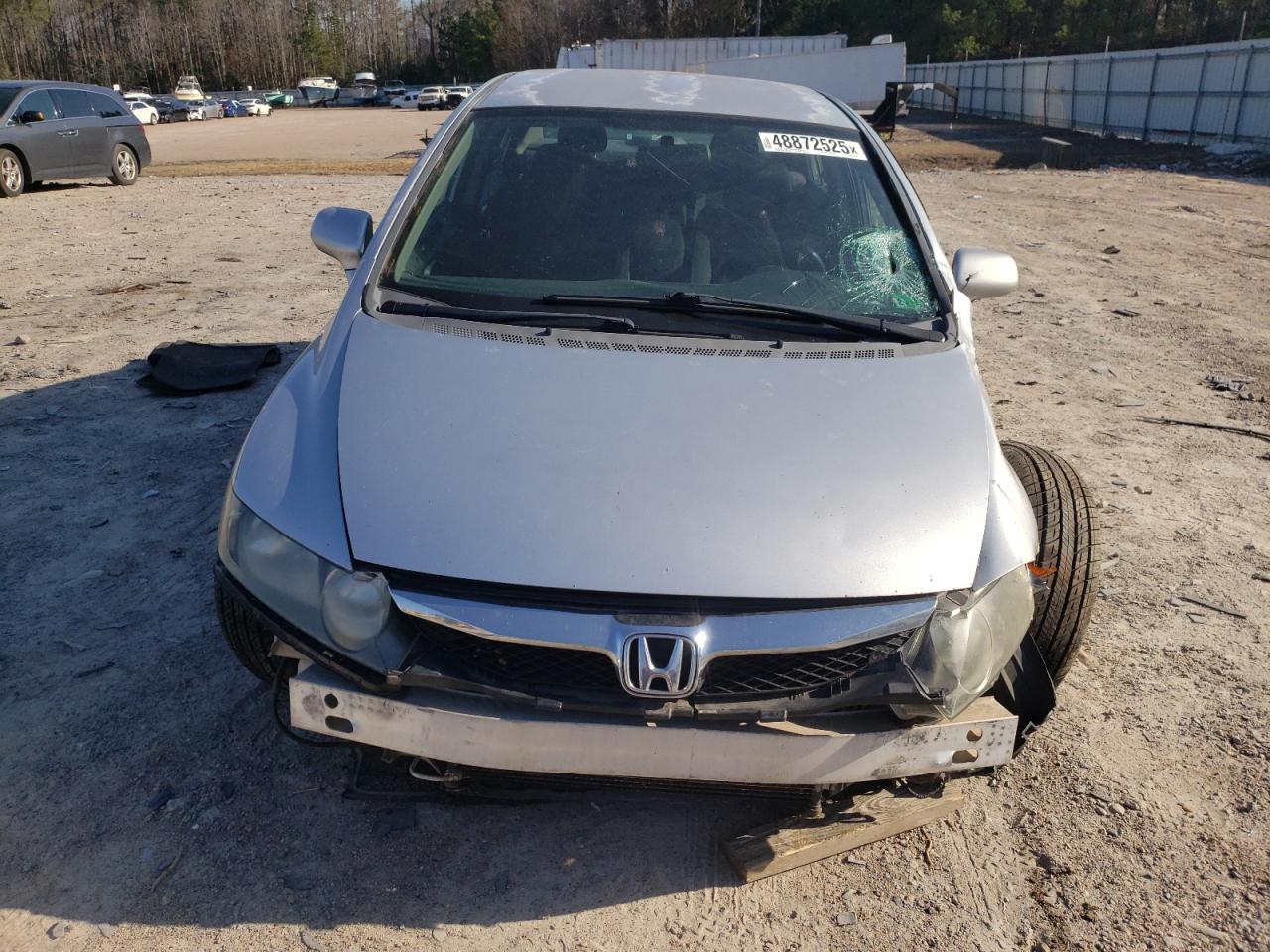 2009 Honda Civic VIN 2HGFA16629H517299 Copart auction photo, front end / side damage thumbnail 5