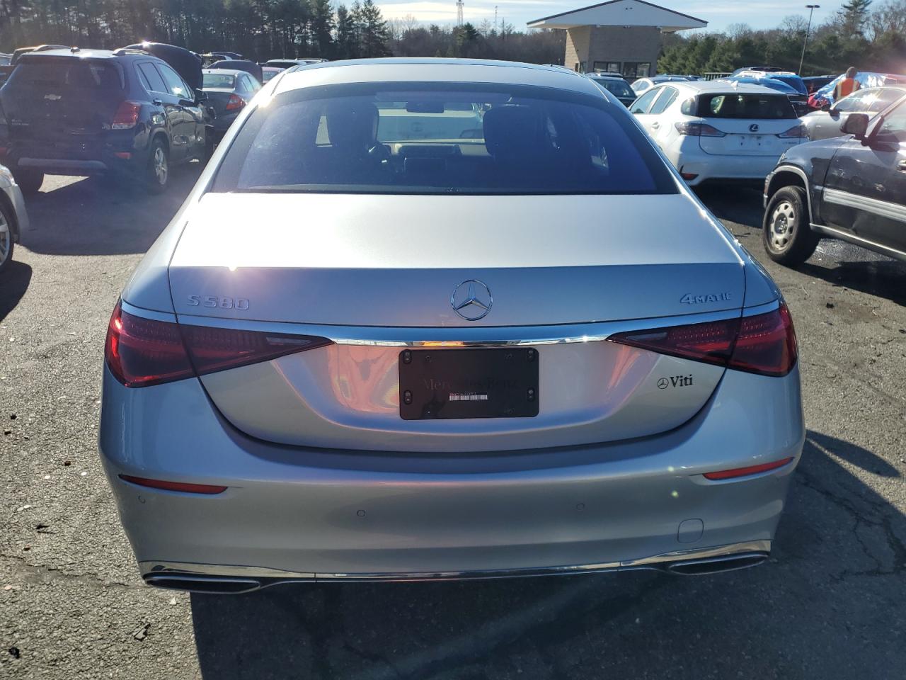 2021 Mercedes-Benz S-klasse VIN W1K6G7GB6MA039512 Copart auction photo, front end / minor dent/scratches damage thumbnail 6