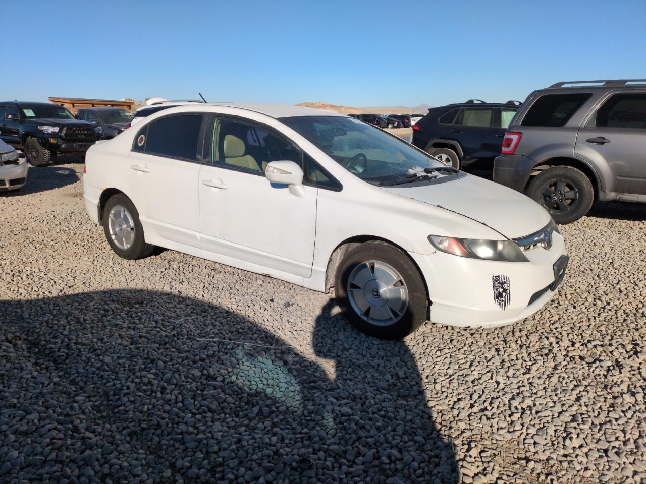 2008 Honda Civic VIN JHMFA36268S003680 Copart auction photo, front end damage thumbnail 4