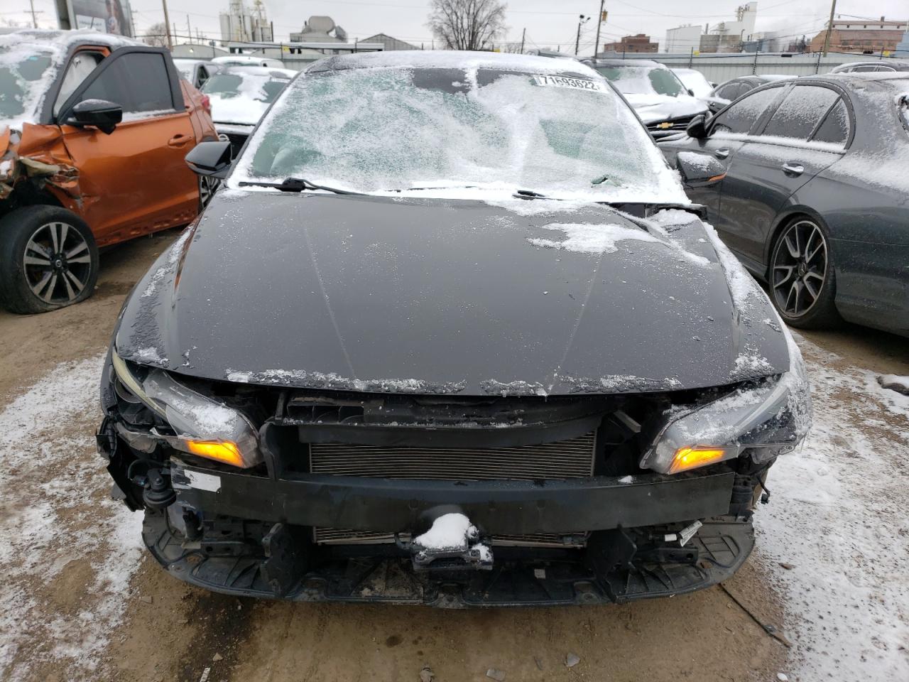 2021 Hyundai Elantra VIN 5NPLN4AG0MH027337 Copart auction photo, front end damage thumbnail 5