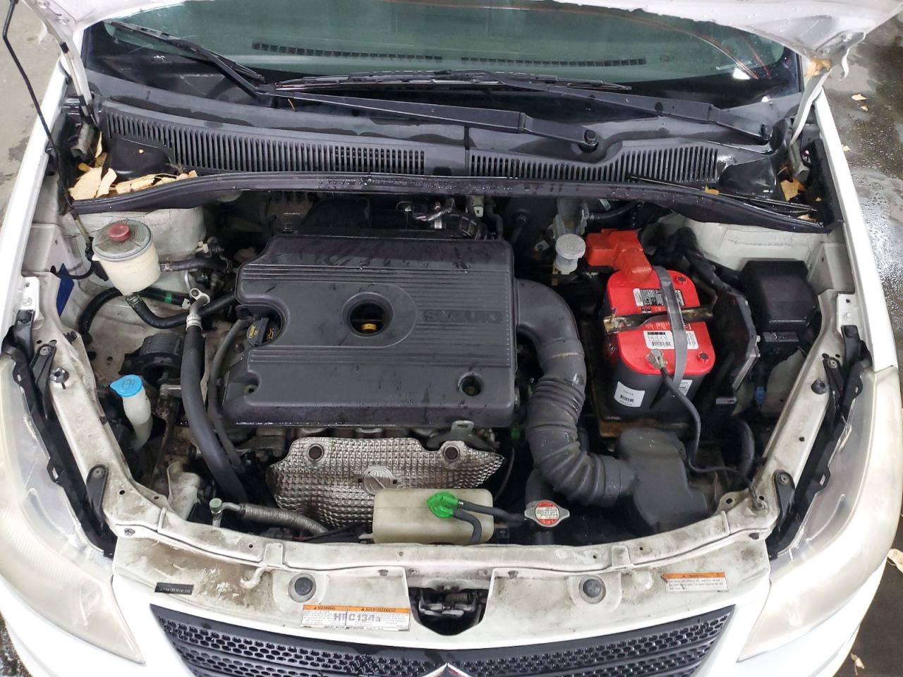 2007 Suzuki SX4 VIN JS2YB413375101209 Copart auction photo, side / rear end damage thumbnail 11