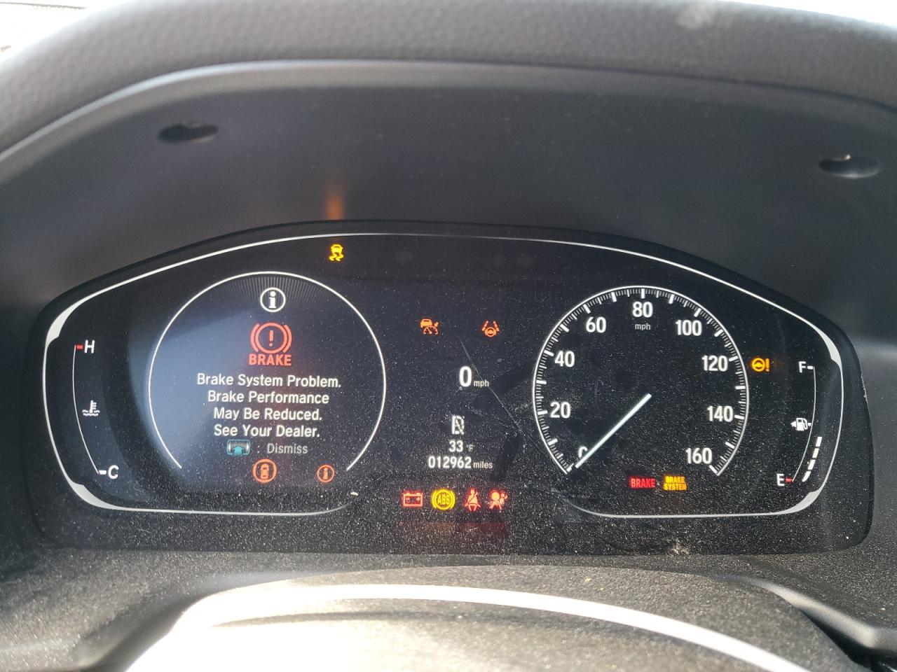 2022 Honda Accord VIN 1HGCV1F41NA109844 Copart auction photo, front end / undercarriage damage thumbnail 9