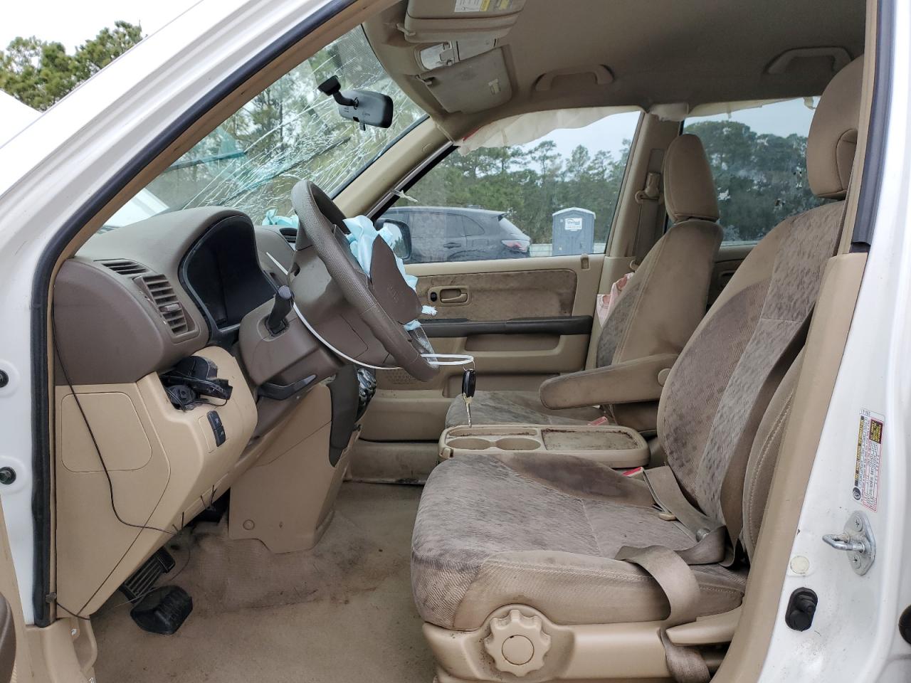 2006 Honda CR-V VIN JHLRD685X6C008096 Copart auction photo, all over damage thumbnail 7