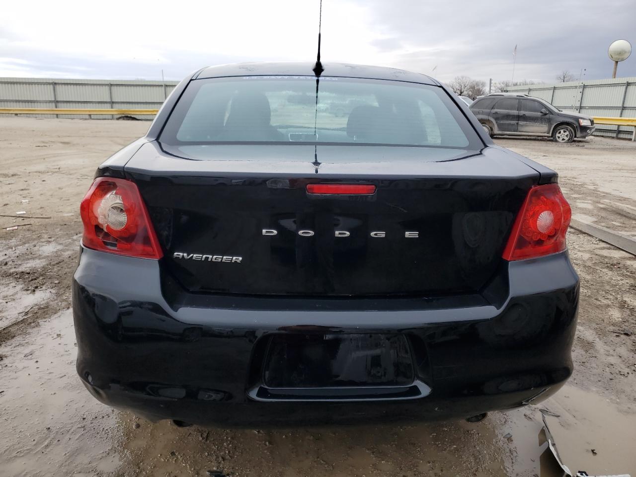 2014 Dodge Avenger VIN 1C3CDZAG9EN182068 Copart auction photo, rear end damage thumbnail 6