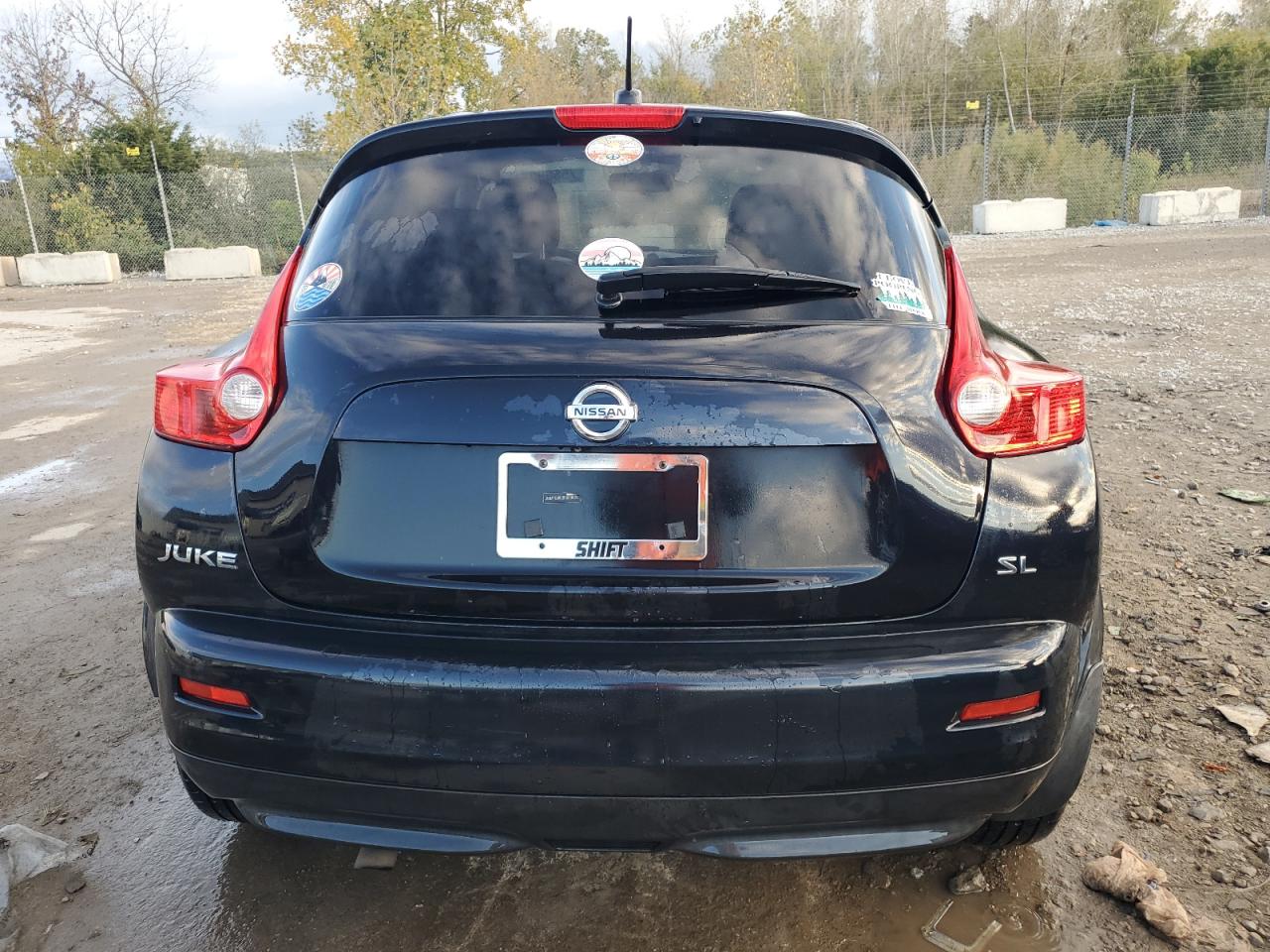 2011 Nissan Juke VIN JN8AF5MR2BT000628 Copart auction photo, side damage thumbnail 6