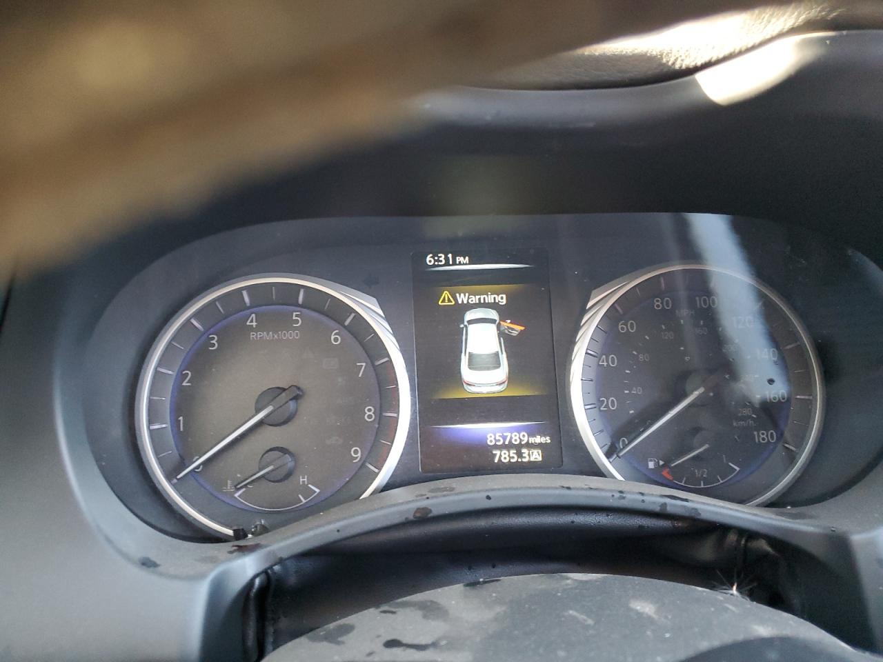 2017 Infiniti Q50 VIN JN1FV7AR4HM871976 Copart auction photo, front end damage thumbnail 9