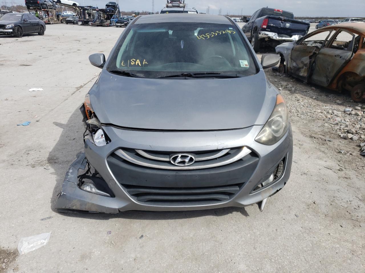 2015 Hyundai Elantra VIN KMHD35LH3FU249302 Copart auction photo, all over damage thumbnail 5