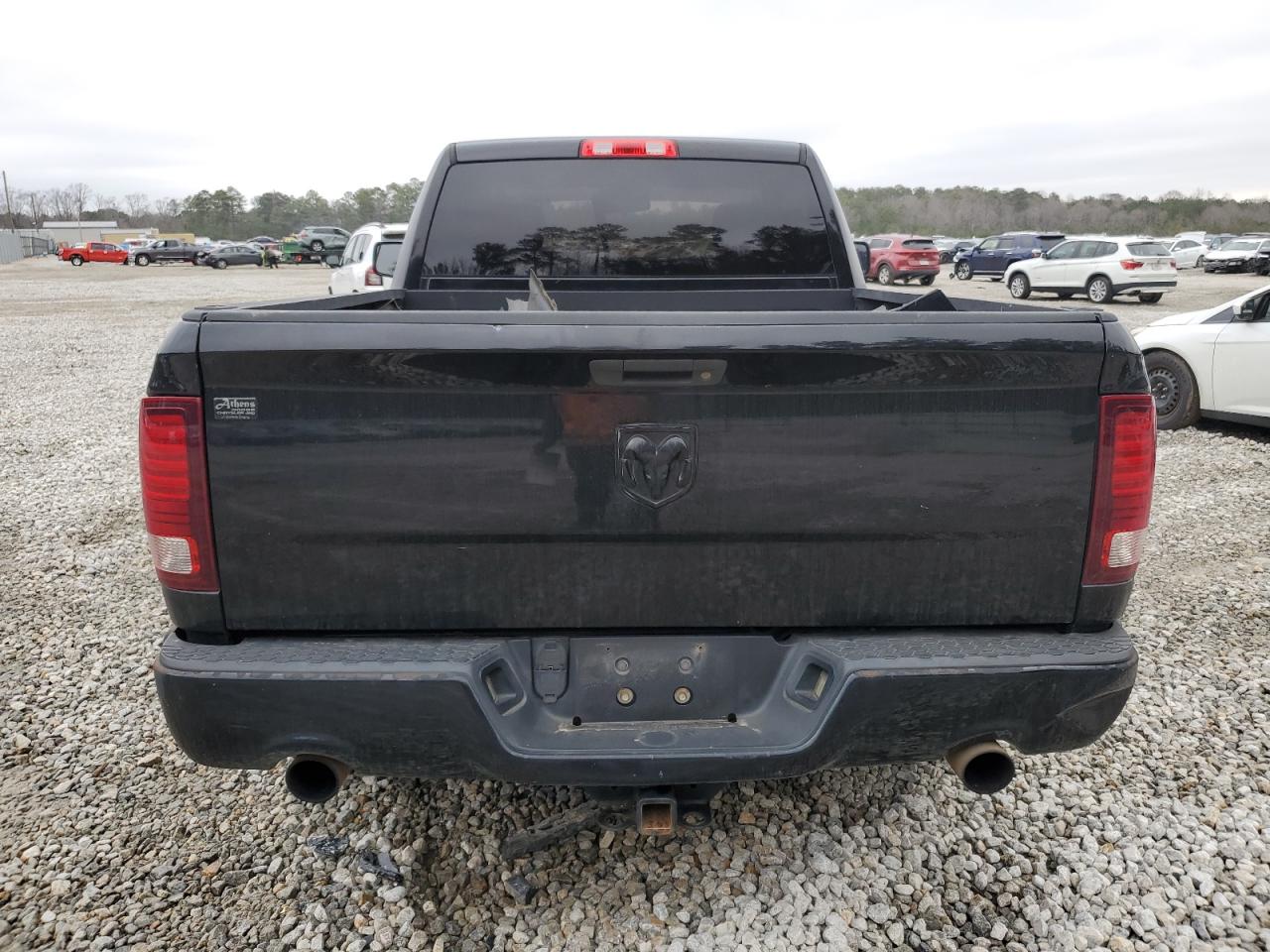 2014 RAM 1500 VIN 3C6JR6AT7EG107868 Copart auction photo, front end / rear end damage thumbnail 6