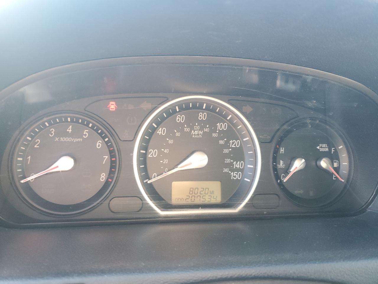 2006 Hyundai Sonata VIN 5NPEU46C76H111739 Copart auction photo, front end damage thumbnail 9