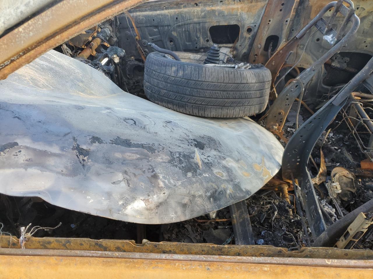 2014 Toyota RAV 4 VIN 2T3DFREV6EW178877 Copart auction photo, burn damage thumbnail 7
