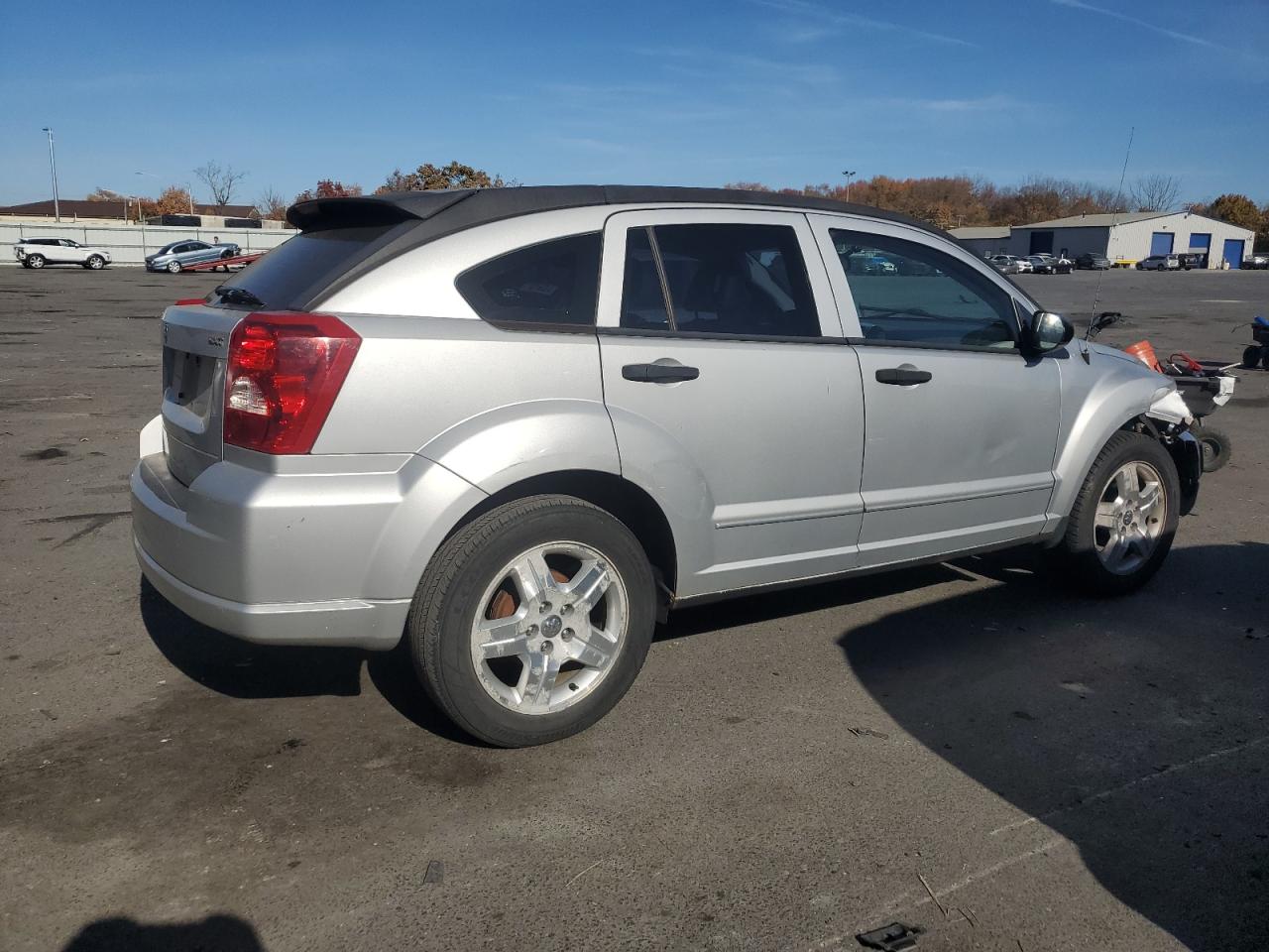 2007 Dodge Caliber VIN 1B3HB48B77D259227 Copart auction photo, front end damage thumbnail 3