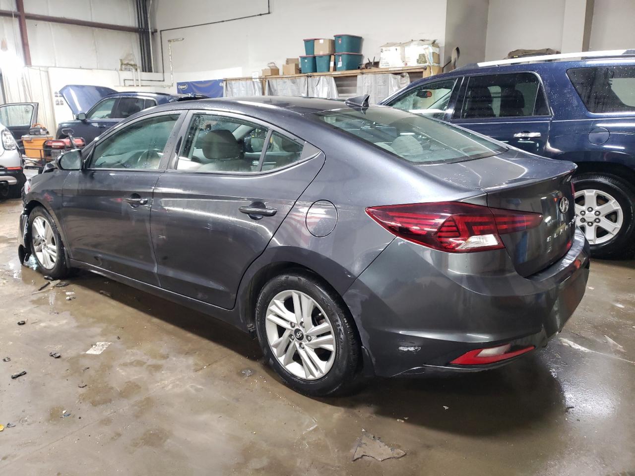 2020 Hyundai Elantra VIN 5NPD84LFXLH603675 Copart auction photo, front end damage thumbnail 2