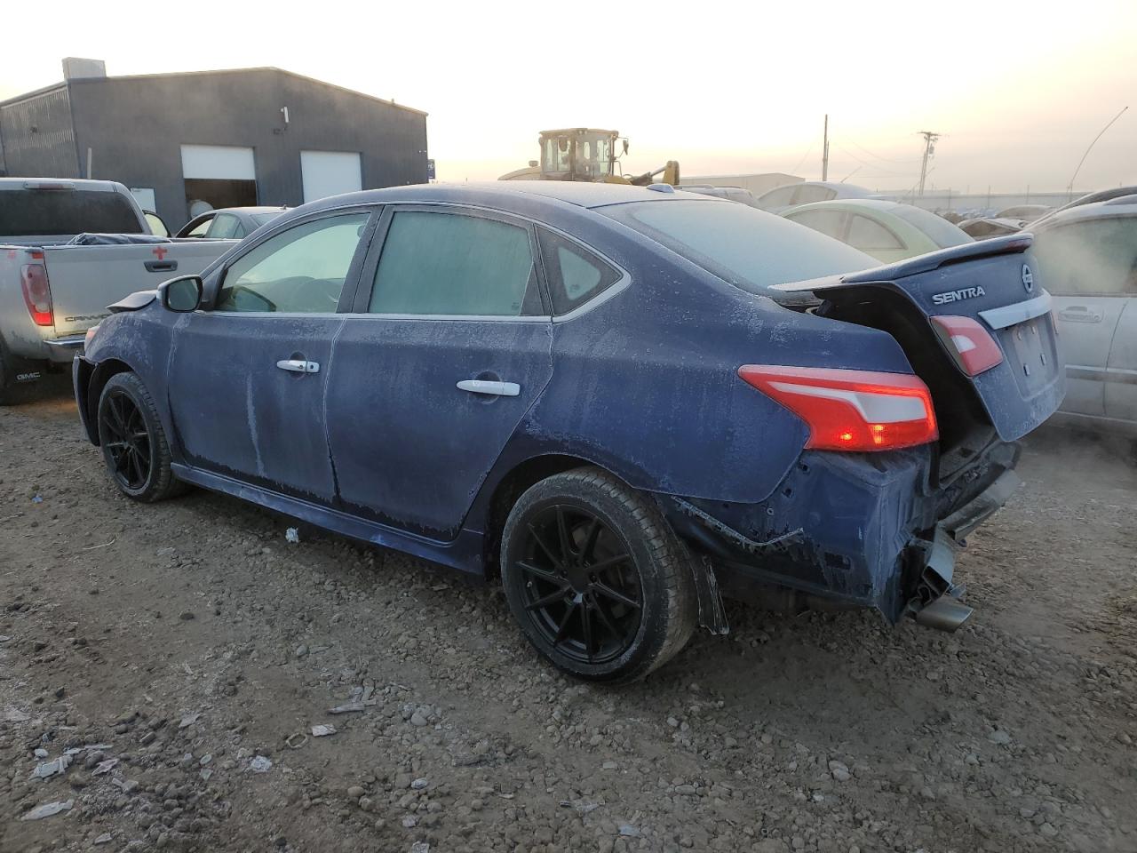 2016 Nissan Sentra VIN 3N1AB7AP5GY216657 Copart auction photo, front end / rear end damage thumbnail 2