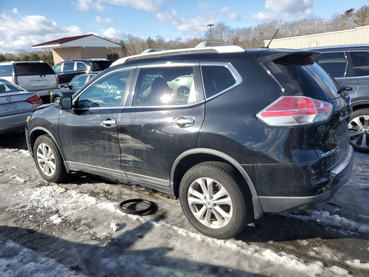 2016 Nissan Rogue VIN KNMAT2MV6GP655973 Copart auction photo, front end / minor dent/scratches damage thumbnail 2