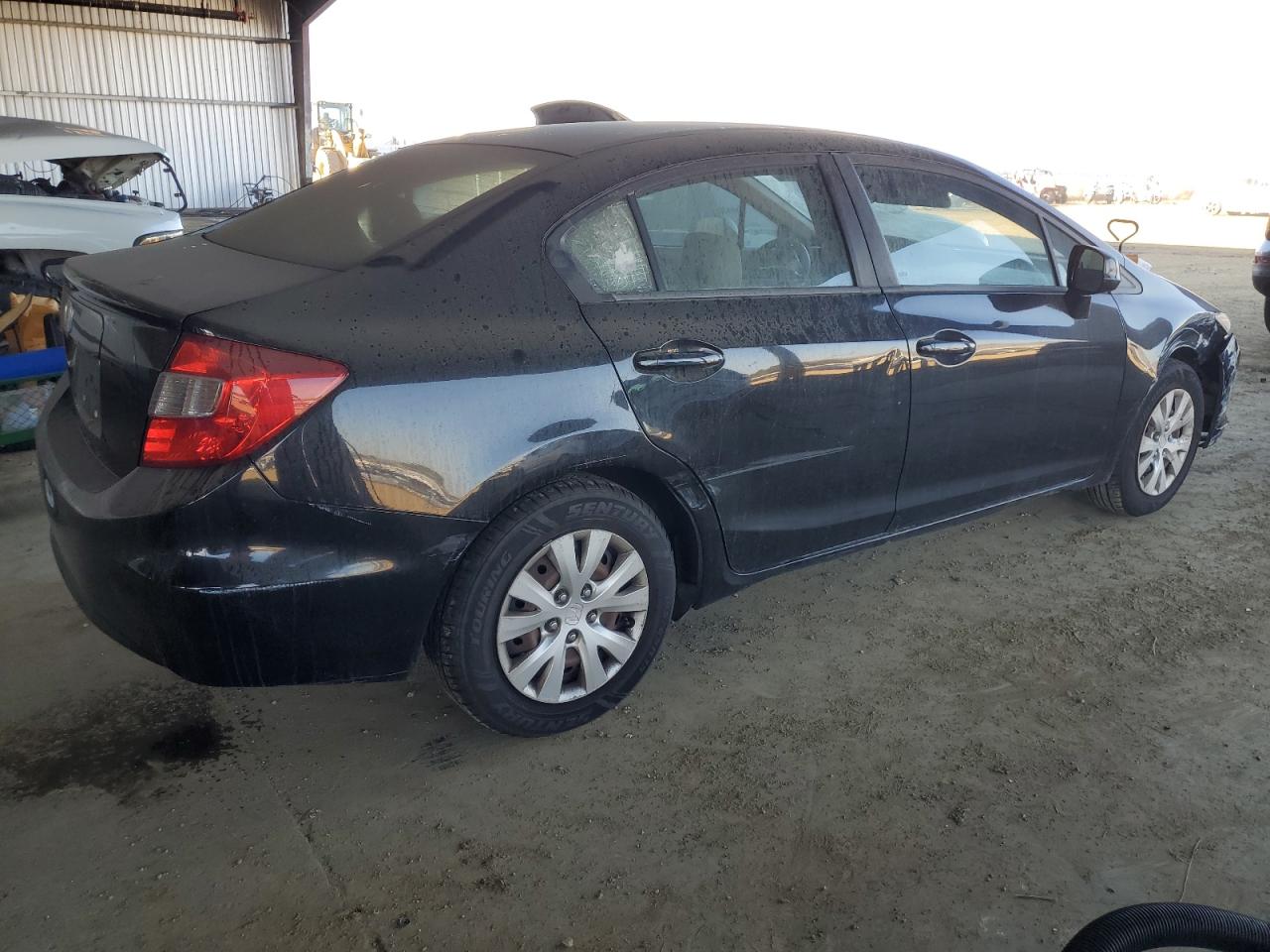 2012 Honda Civic VIN 19XFB2F58CE356131 Copart auction photo, front end damage thumbnail 3
