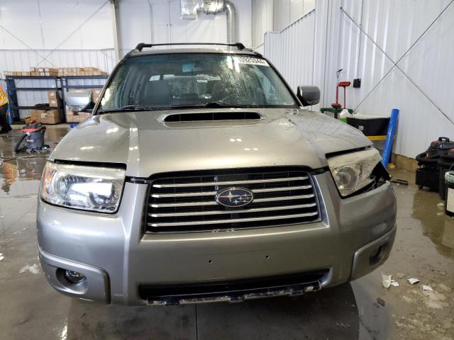 2007 Subaru Forester VIN JF1SG69677G743003 Copart auction photo, side / front end damage thumbnail 5