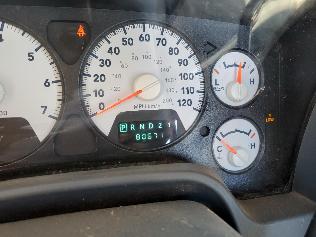 2008 Dodge RAM VIN 3D7KS28D08G212755 Copart auction photo, rollover damage thumbnail 9