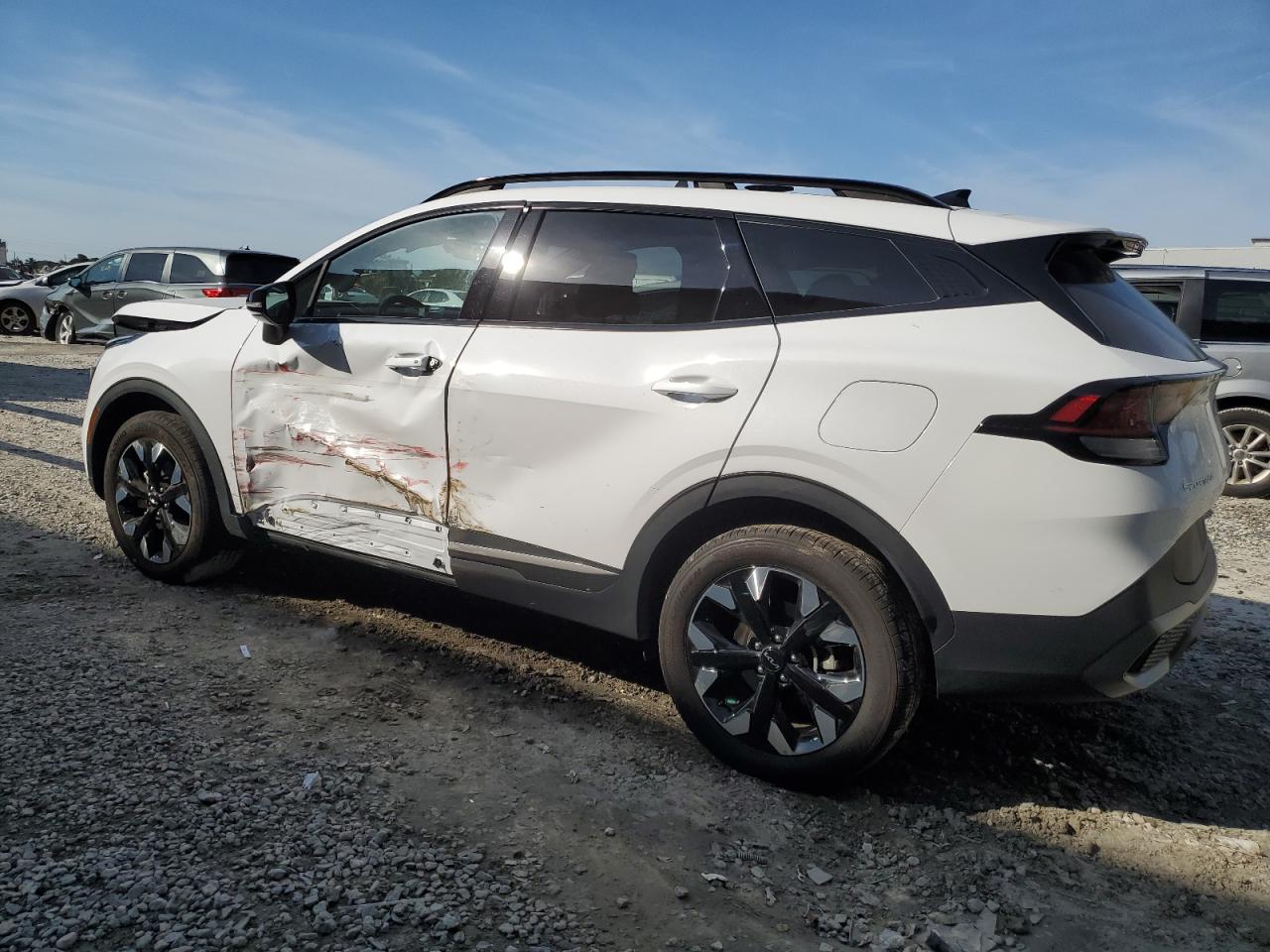 2024 KIA Sportage VIN 5XYK6CDF3RG150098 Copart auction photo, side damage thumbnail 2