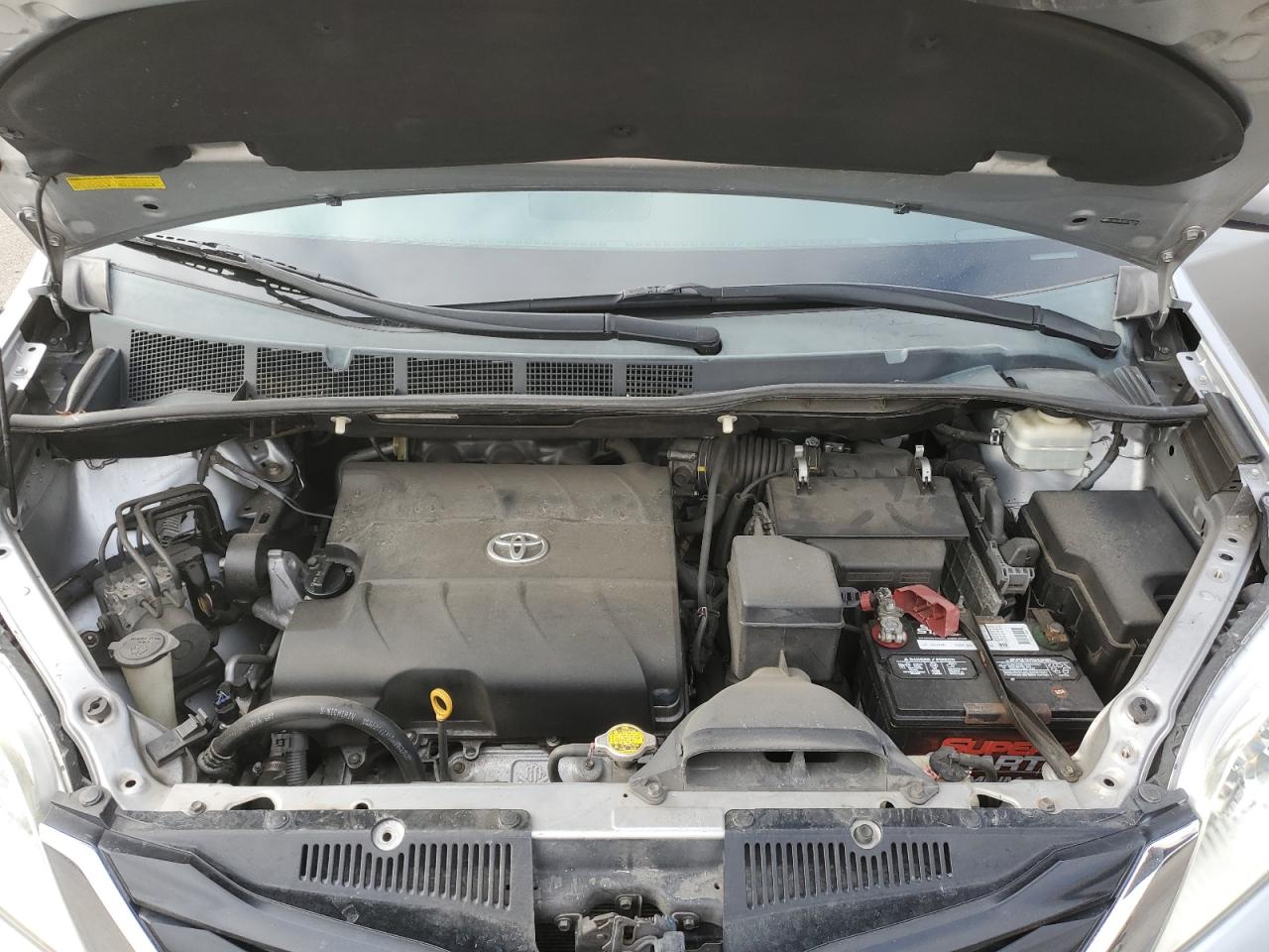 2011 Toyota Sienna VIN 5TDKK3DC9BS108254 Copart auction photo, side damage thumbnail 13