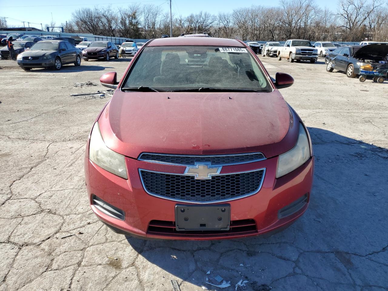 2012 Chevrolet Cruze VIN 1G1PE5SC7C7132259 Copart auction photo, side / minor dent/scratches damage thumbnail 5
