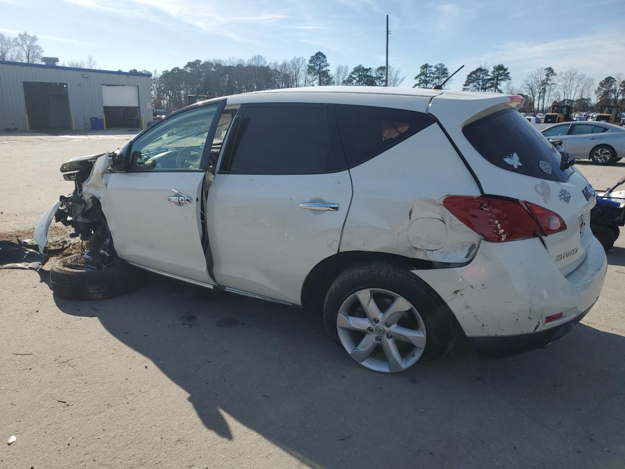 2010 Nissan Murano VIN JN8AZ1MU6AW019880 Copart auction photo, all over damage thumbnail 2
