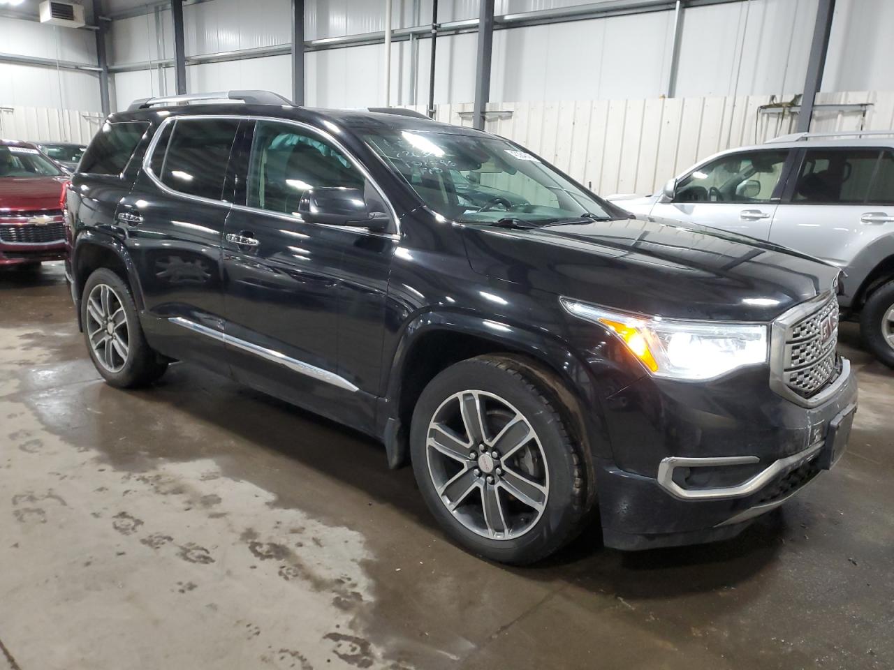2018 GMC Acadia VIN 1GKKNXLS3JZ211307 Copart auction photo, front end damage thumbnail 4
